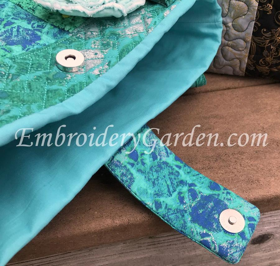 Embroidery Garden Jelly Roll Purse Set - Sewingmachinesplus.com