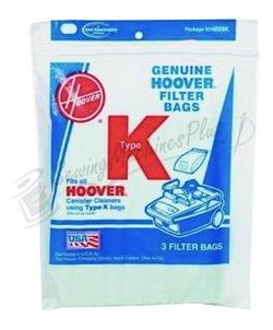 Genuine Hoover Vacuum Bags (Type K)