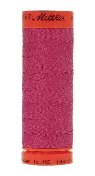 Mettler Metrosene Plus polyester thread, hot pink, 164 yd, on orange spool (box 05)