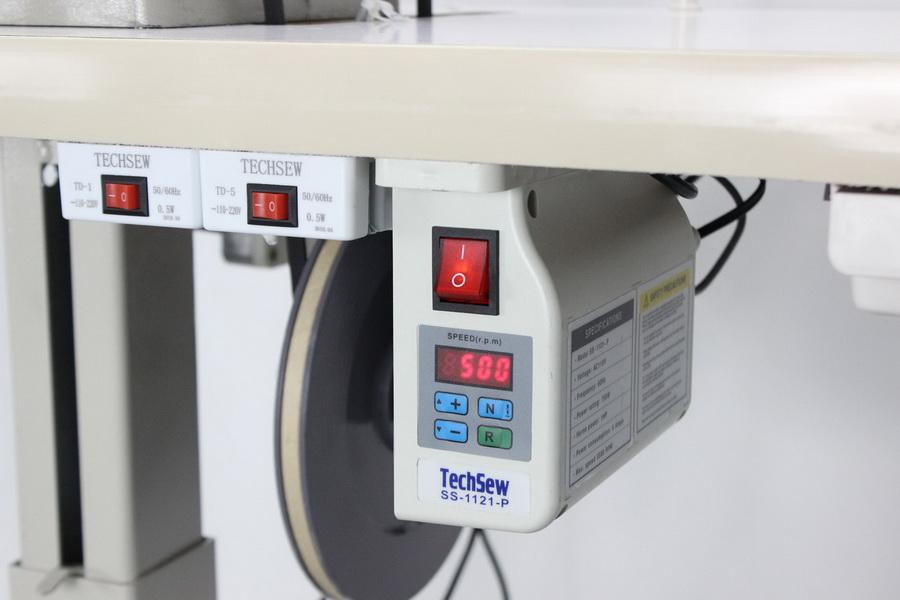 Techsew 5100 Special Edition 16" Cylinder Heavy Duty Compound Feed Industrial Sewing Machine - Sewingmachinesplus.com