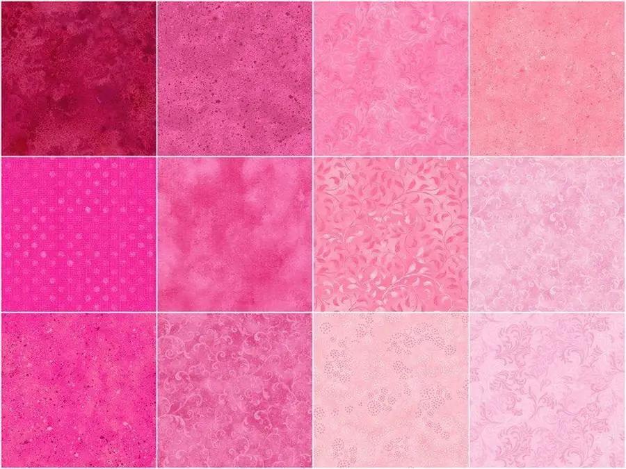 Wilmington Prints Pinking of You Fabric Kit - 5 inch Squares - Sewingmachinesplus.com