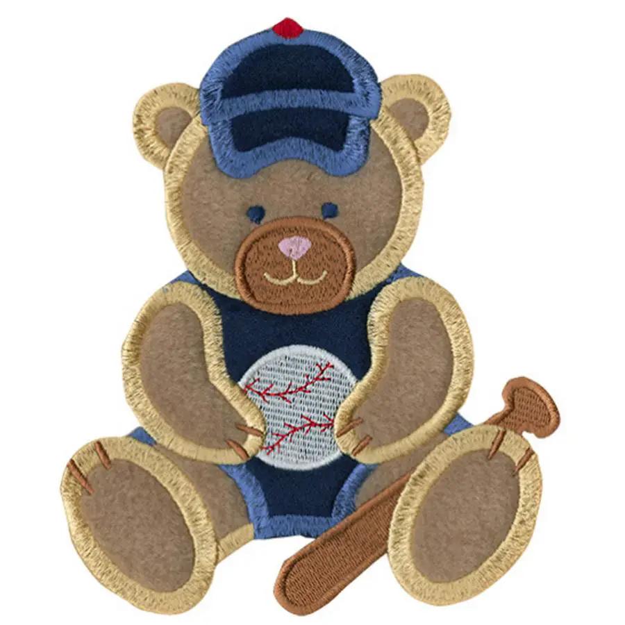Anita Goodesign Baby Baseball Bears 24BAG - Sewingmachinesplus.com
