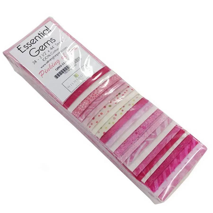 Wilmington Prints Pinking of You 24 Pack - 2.5 inch x 44 inch Strips - Sewingmachinesplus.com
