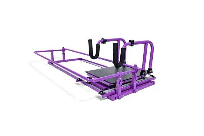 Handi Quilter FreeWay Quilt Frame, purple longarm quilting frame