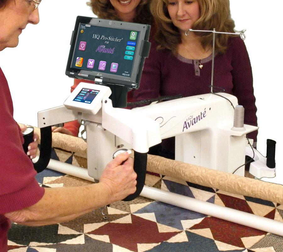 HQ 18" Avante Long Arm w/ Pro-Stitcher Premium and 12ft. Studio Frame - FREE BONUS!