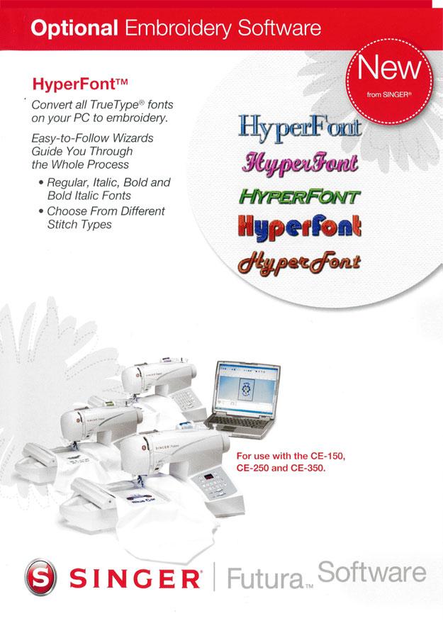 Singer SES1000 FS Sewing and Embroidery Machine w/ Software Package