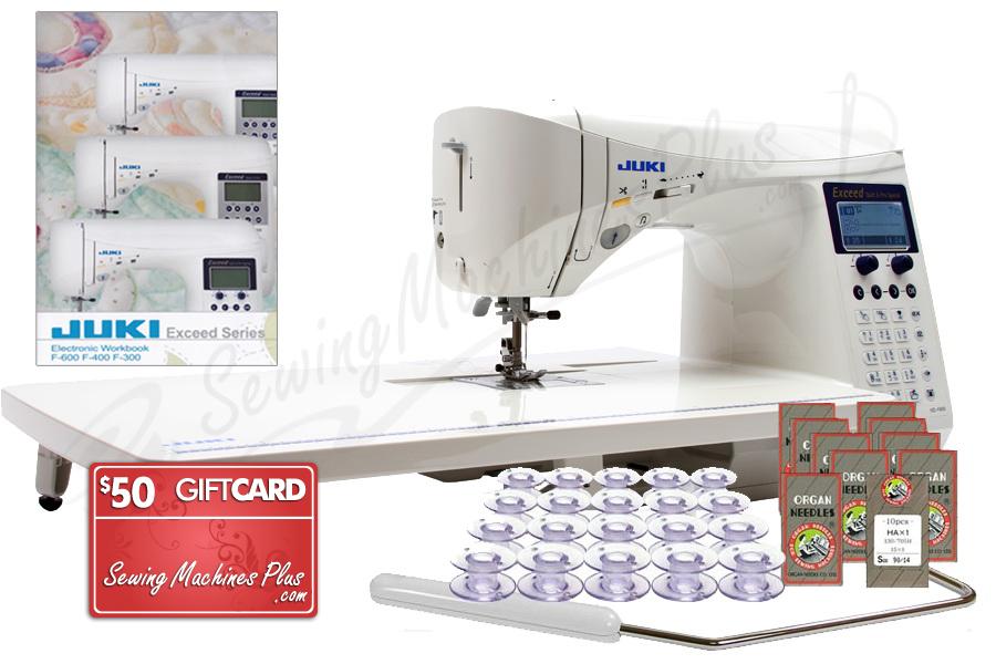 Juki HZL-F600  Full Sized Sewing and Quilting Machine w/ BONUS PACKAGE