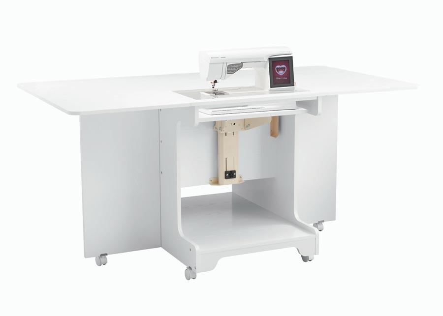 Inspira Combo Sewing/ Cutting Table - White