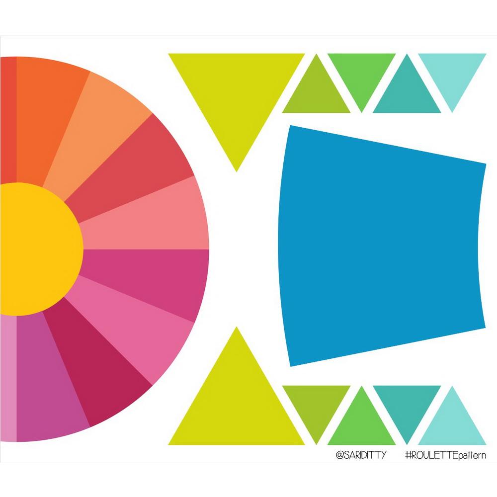 SARIDITTY Roulette Fabric Panel