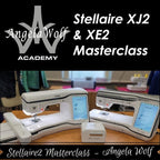 Angela Wolf Academy Stellaire XJ2 & XE2 Masterclass - Sewingmachinesplus.com