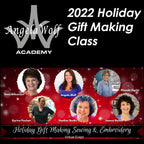 Angela Wolf Academy 2022 Holiday Gift Making Embroidery & Sewing Event - Sewingmachinesplus.com
