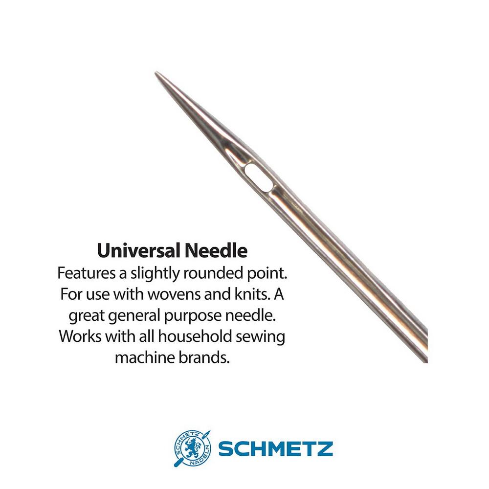 Schmetz Universal Asst. Needles 70/10, 80/12, 90/14 10pk - Sewingmachinesplus.com