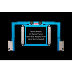 Durkee EZ Name Frame for Multi Needle EZ Frame Blue Adaptor Arms - Sewingmachinesplus.com