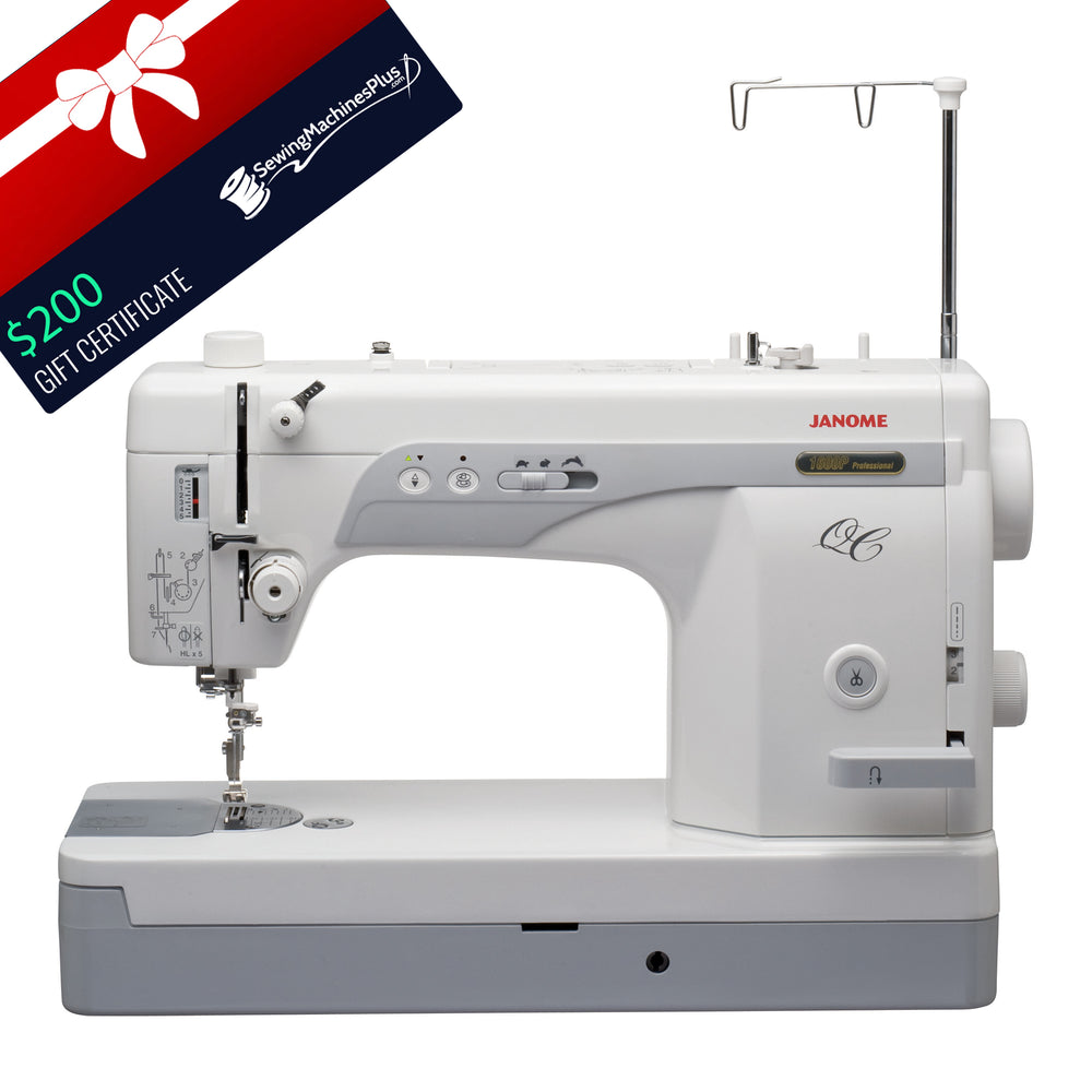 Janome 1600P-QC High-speed Straight-Stitch Machine & FREE BONUS