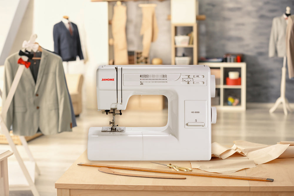Janome HD3000 Heavy Duty Mechanical Sewing Machine w/ FREE BONUS