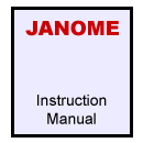 Janome HF8077 Manual in English, French & Spanish - PDF