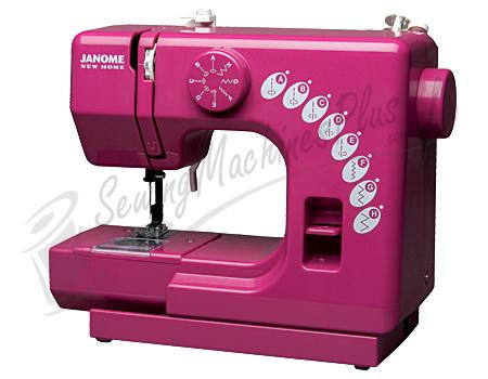 Janome Sew Mini Sewing Machine - Merlot
