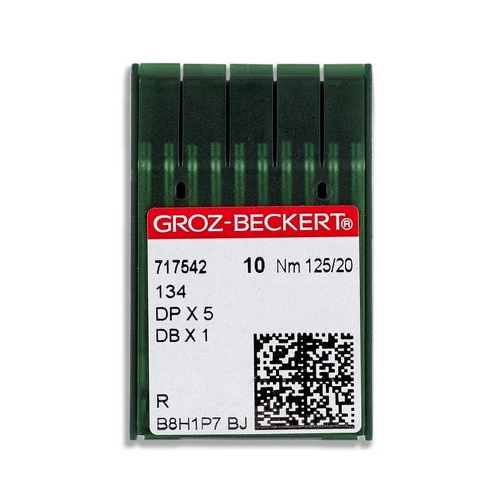 Groz-Beckert Regular Point Straight Stitch Industrial Machine Needles - Size 20 - 134, DPx5, 135x5 - 10/Pack