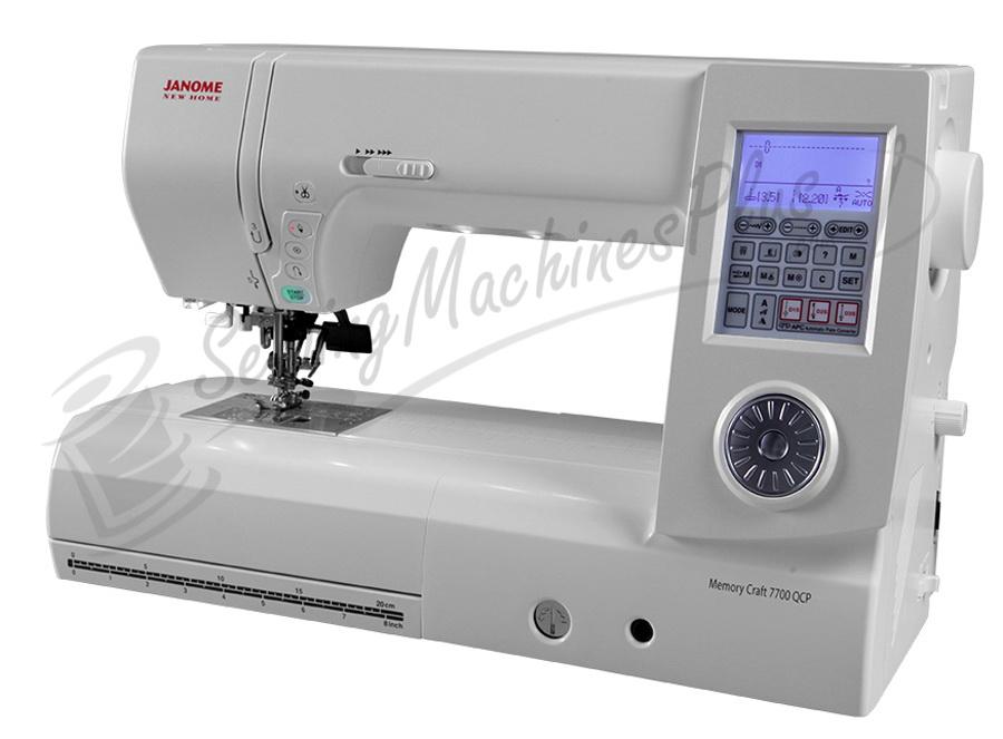 Refurbished Janome New Home MC 7700QCP Sewing and Quilting Machine