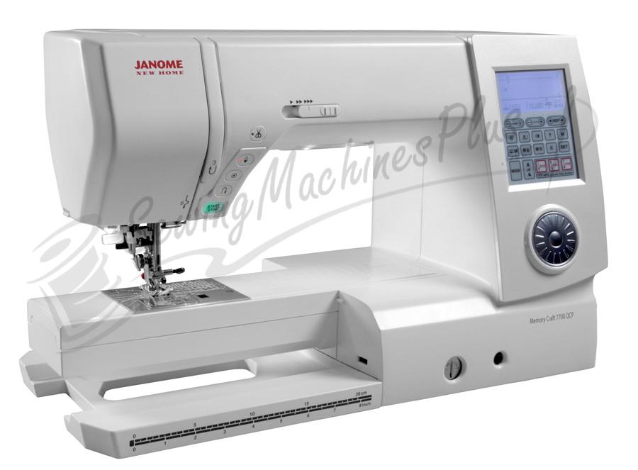 Refurbished Janome New Home MC 7700QCP Sewing and Quilting Machine