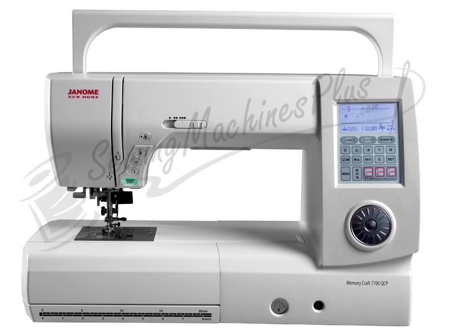 Refurbished Janome New Home MC 7700QCP Sewing and Quilting Machine