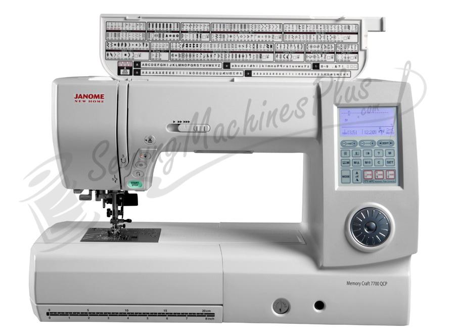Refurbished Janome New Home MC 7700QCP Sewing and Quilting Machine