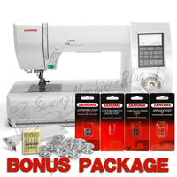 Janome New Home MC 7700QCP Sewing and Quilting Machine w/ FREE BONUS