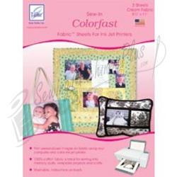 June Tailor Sew - In Colorfast Inkjet Fabric Sheets JT980 - 3pcs - Sewingmachinesplus.com