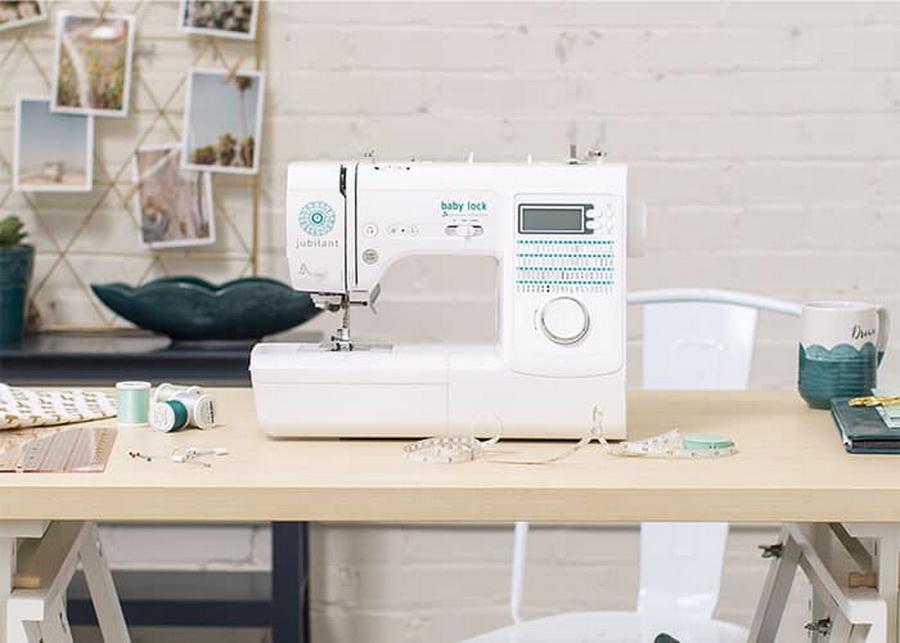 Baby Lock Jubilant Sewing Machine (OPEN BOX MODEL) - Sewingmachinesplus.com