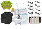 Juki MO-734DE 2/3/4 Thread Serger BONUS PACKAGE