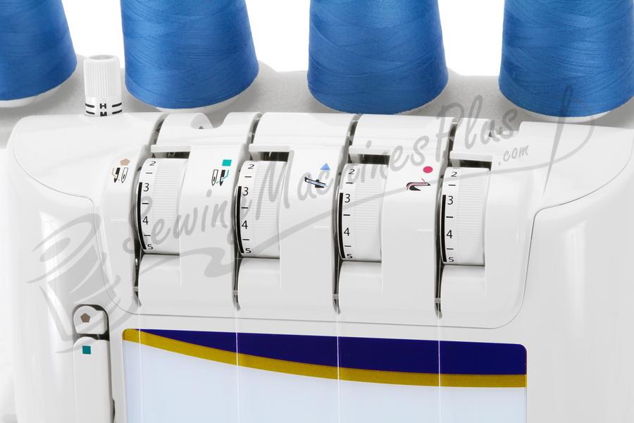 Juki MO-1000 2/3/4 Thread Serger with Air Supported Threading (OPEN BOX MODEL)