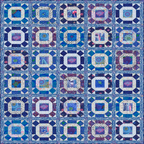 Kaffe Fassett Delft Gather No Moss Kit (Gather - Delft) - Sewingmachinesplus.com