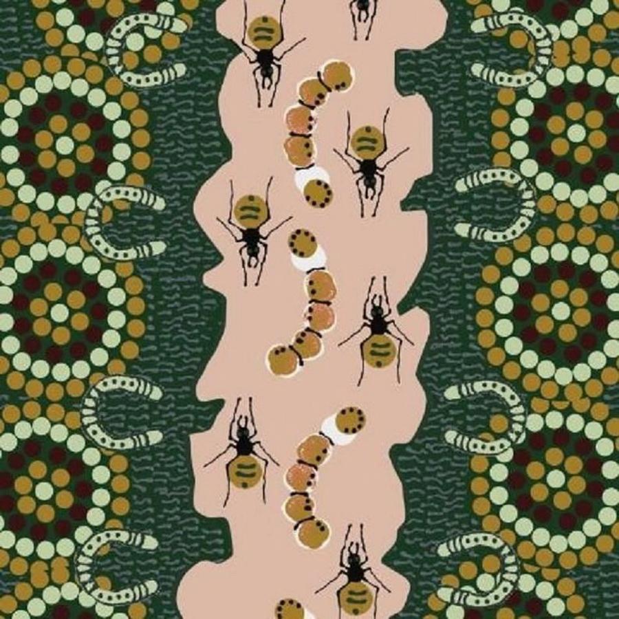 Ready to Sew Aboriginal Goose Chase Pre - cut Quilt Kit - Sewingmachinesplus.com