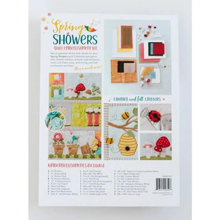 Kimberbell Spring Showers Embellishment Kit - Sewingmachinesplus.com