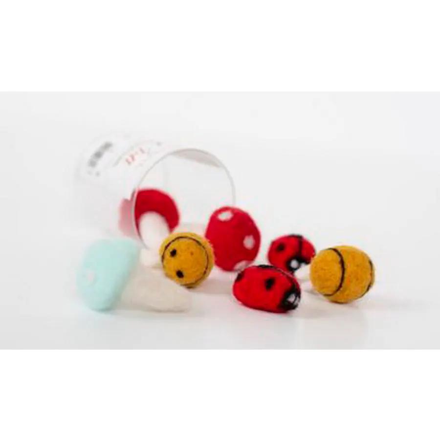 Kimberbell Spring Showers Embellishment Kit Bonus Wool Felt Bugs and Mushrooms - Sewingmachinesplus.com