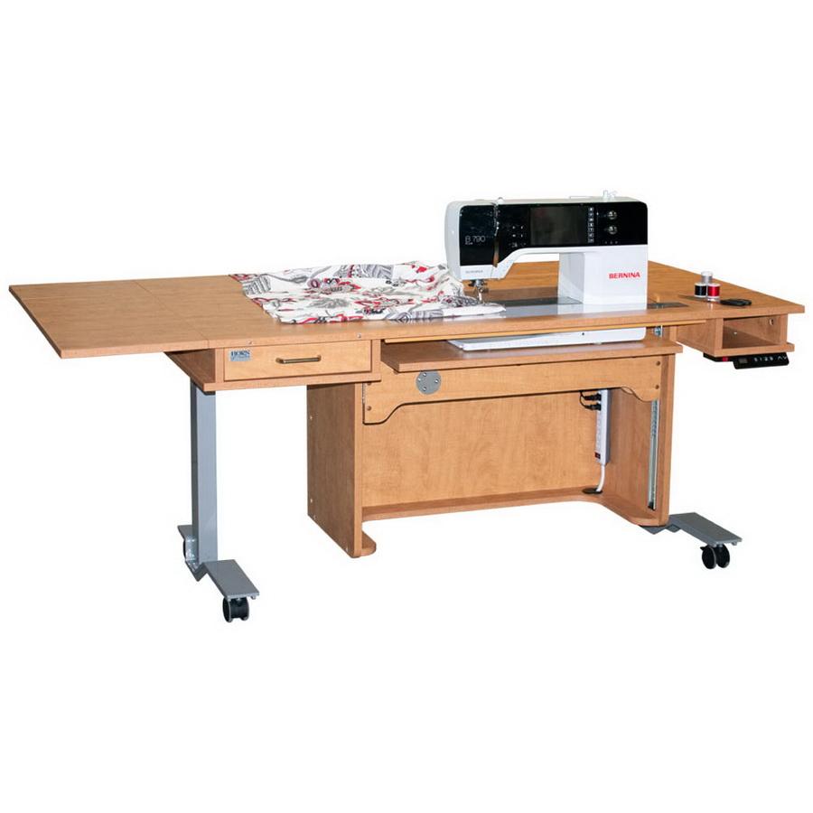Horn of America Model 9100 New Heights Adjustable Sewing Table 29in - 40in Adjustable Height - Sewingmachinesplus.com