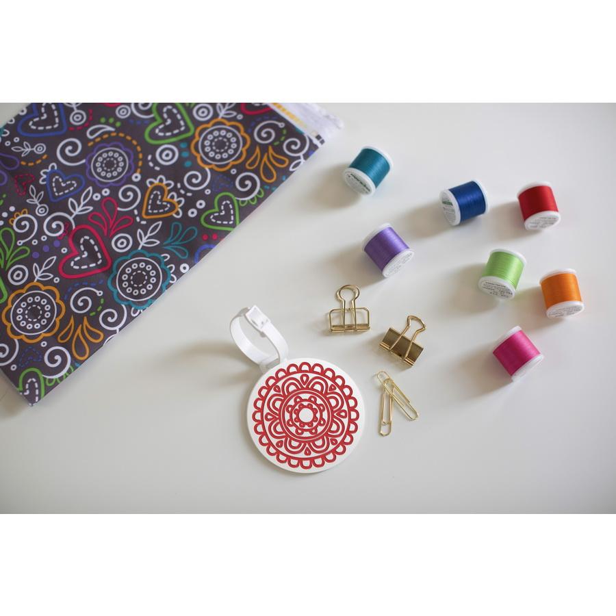 Baby Lock Vibrant Luggage Tag Genuine Collection - Sewingmachinesplus.com