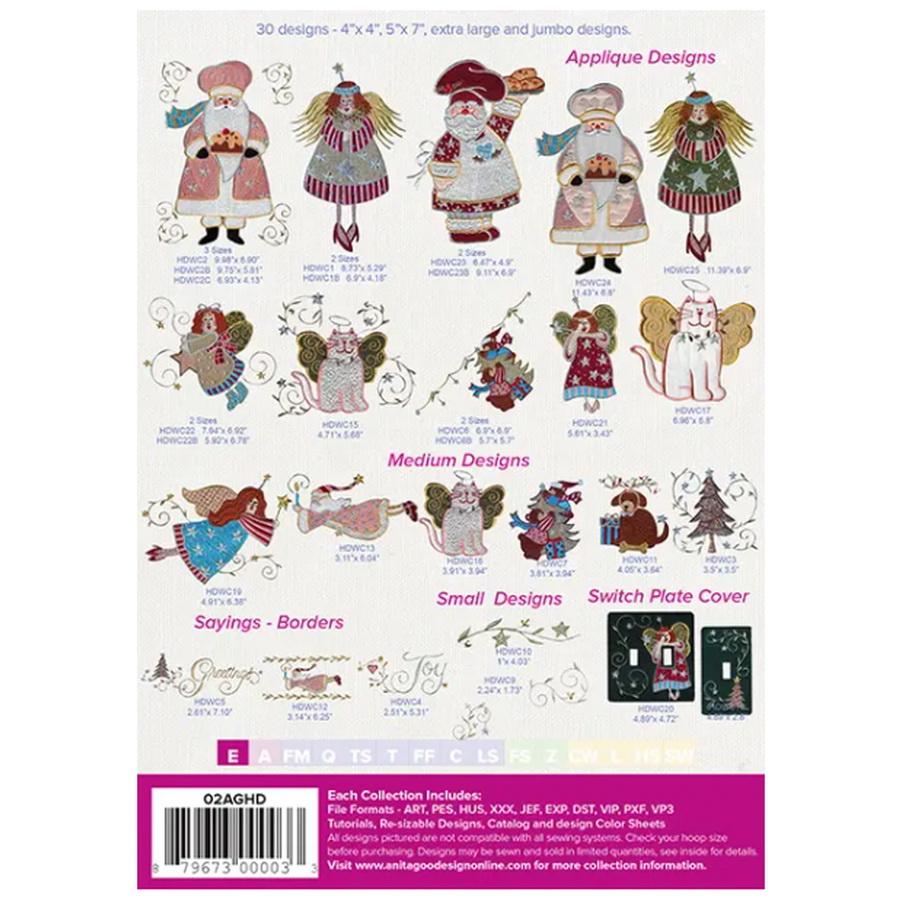 Christmas Whimsy by Anita Goodesign - Sewingmachinesplus.com
