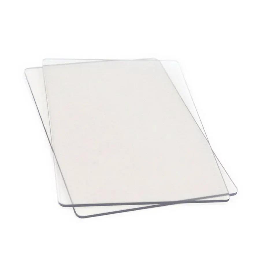 Sizzix Big Shot Express cutting plates set, white and gray, three-piece