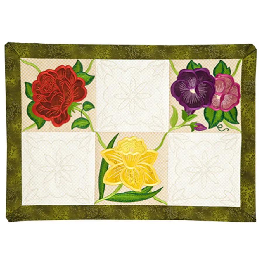 Anita Goodesign Connecting Flowers Design Pack 141AGHD - Sewingmachinesplus.com