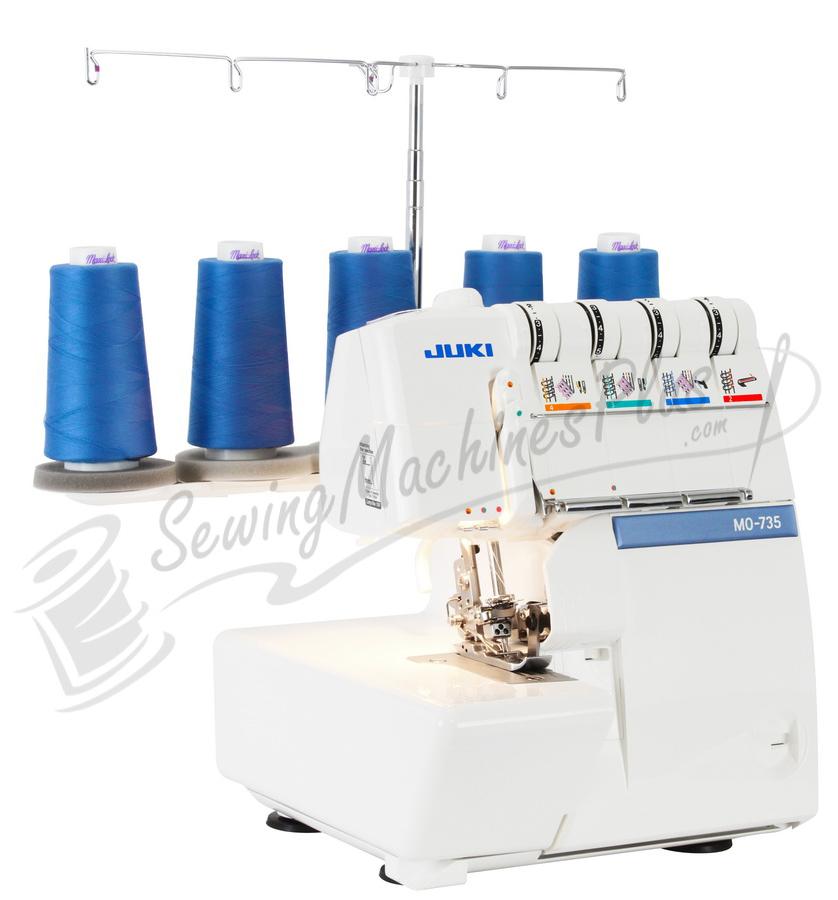 Juki MO-735 2 Needle, 5-Thread Serger & Cover Hem w/  BONUS Package