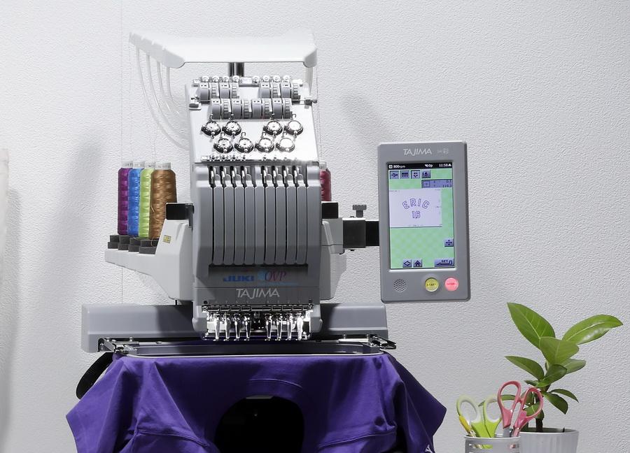 Juki Tajima Sai 8 Needle Embroidery Machine