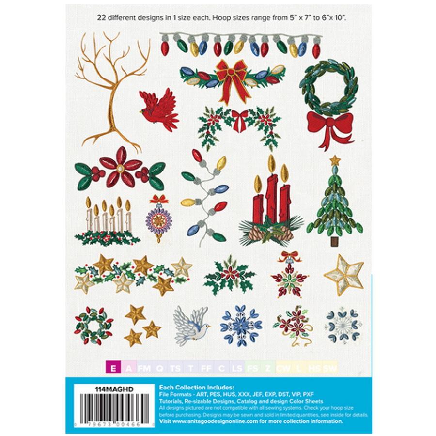 Anita Goodesign Christmas Fringe 114MAGHD