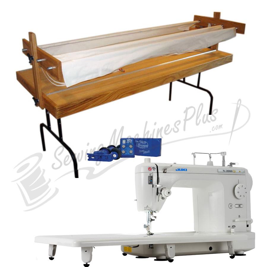 Juki TL2000Qi w/ Bradley Ultra Quilter Frame, Light & Stitch Regulator