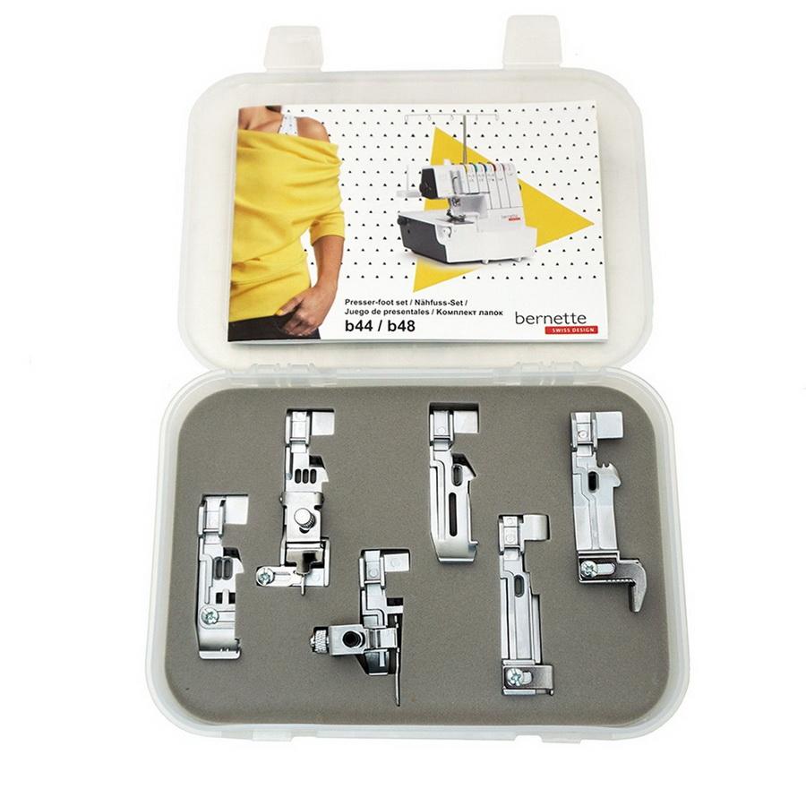 Bernette 6 Piece Sewing Feet Kit for b44/b48/b64 Machines - Sewingmachinesplus.com