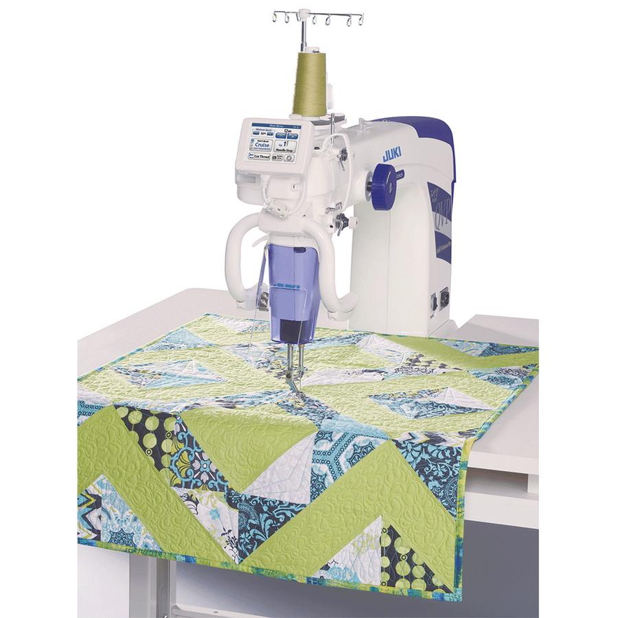 Juki Miyabi J - 350 QVP - S Longarm Quilting Machine With Table - Sewingmachinesplus.com