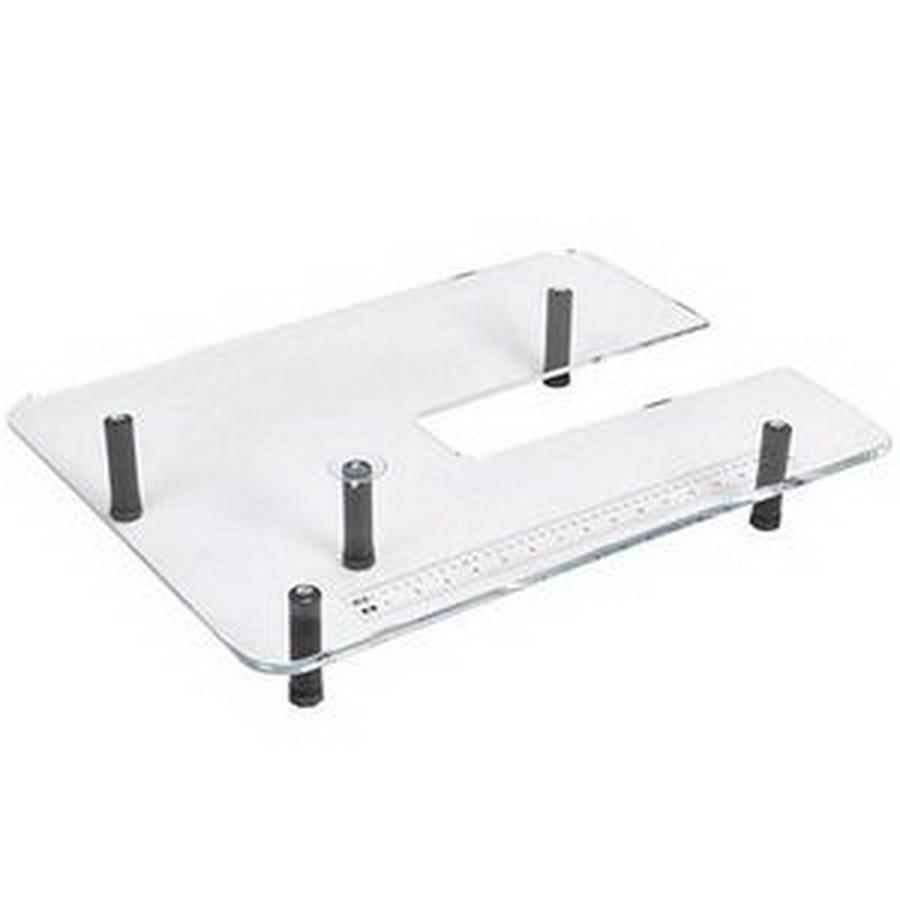 Eversewn Acrylic 16" x 22" Extension Table For Sparrow QE. (ES - EVQE) - Sewingmachinesplus.com