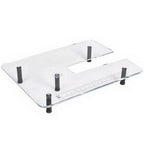 Eversewn Acrylic 16" x 22" Extension Table For Sparrow QE. (ES - EVQE) - Sewingmachinesplus.com
