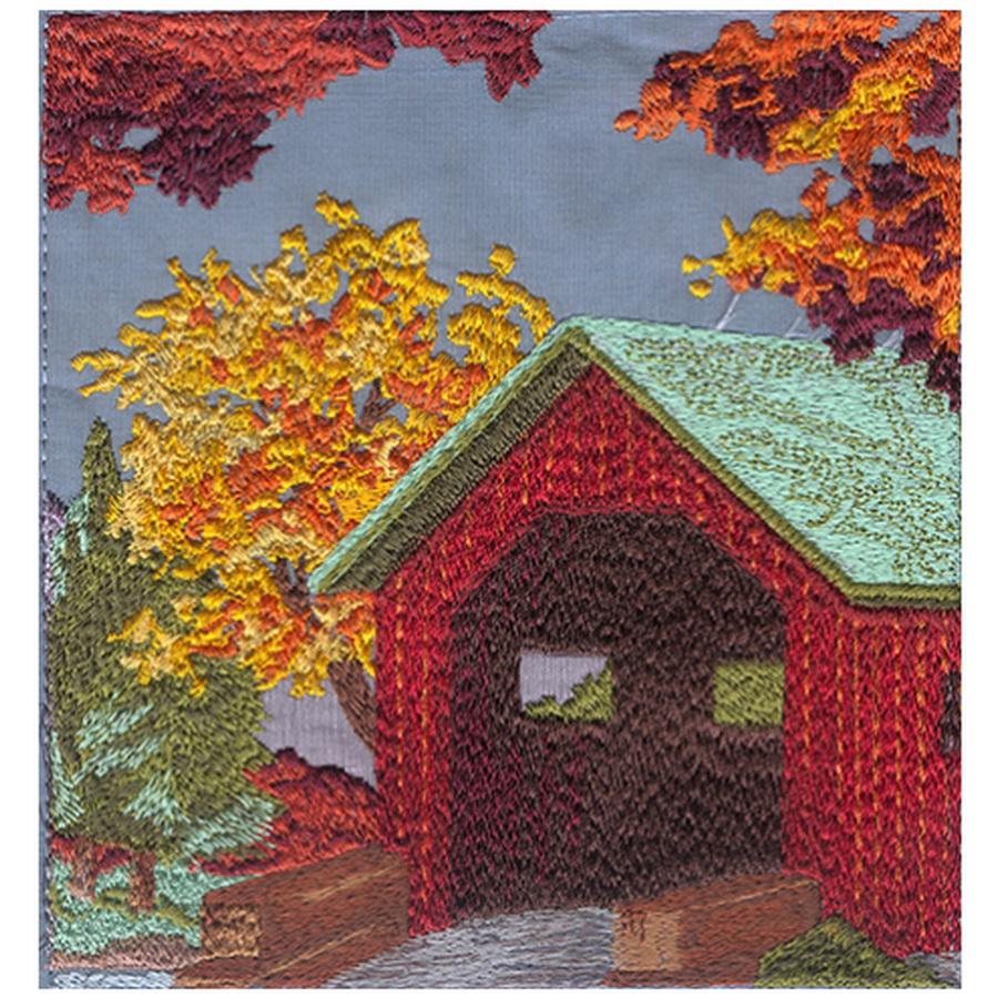 Anita Goodesign Covered Bridge (12 Blocks in 4 sizes) - Sewingmachinesplus.com