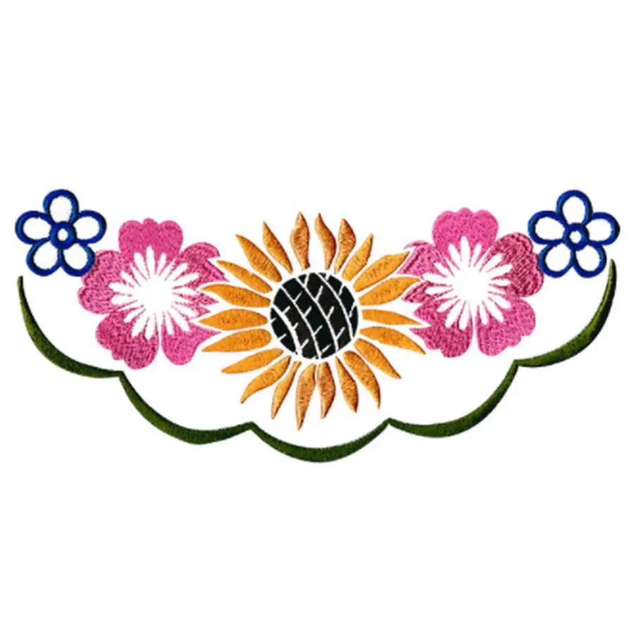 Anita Goodesign Mini Floral Scarfs Design Pack (108maghd - Sewingmachinesplus.com
